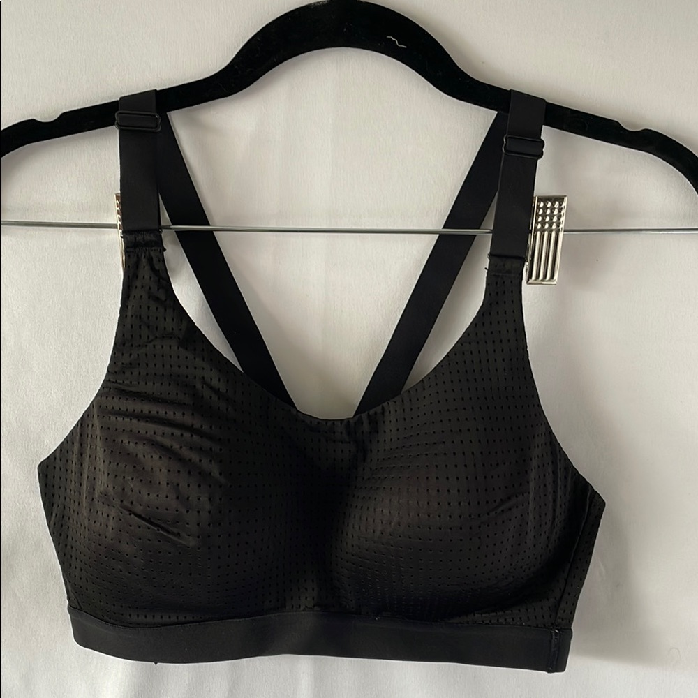 Victoria's Secret Black Intimates Sportsbra  Bra with Wide Straps size 34C